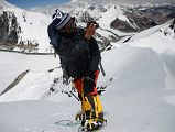 62 Climbing Sherpa Lal Singh Tamang Filming On The Lhakpa Ri Summit 